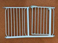Babygitter Tür- Treppenschutzgitter Baby  125cm - 135cm weiß Kr. München - Gräfelfing Vorschau