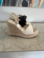 Amisu Sandaletten Sandalen High Heels Weiß Gr. 36 Hessen - Obertshausen Vorschau