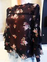 ★ ZARA Basic ★ Chiffon Bluse S 36 schwarz Niedersachsen - Adendorf Vorschau