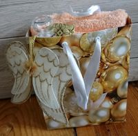 Geschenkset Badeschaum 200ml + 2 Handtücher in apricot  50x100 cm Brandenburg - Teltow Vorschau