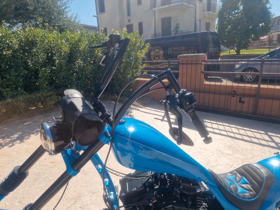 Exclusives Custombike Chopper Harley Davidson  Tausch möglich in Waldenburg