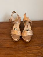 TED Baker Keilsandalen Roségold Düsseldorf - Stadtmitte Vorschau