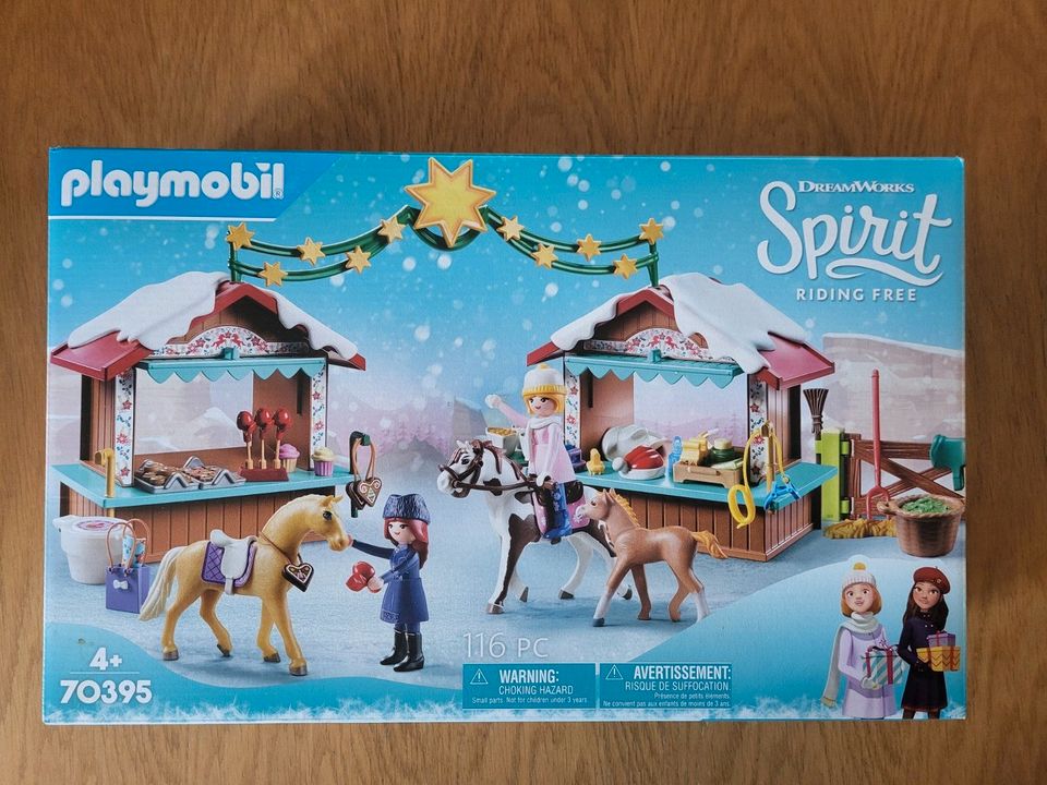 Playmobil Spirit Weihnachtsmarkt in Hausen Oberfr.