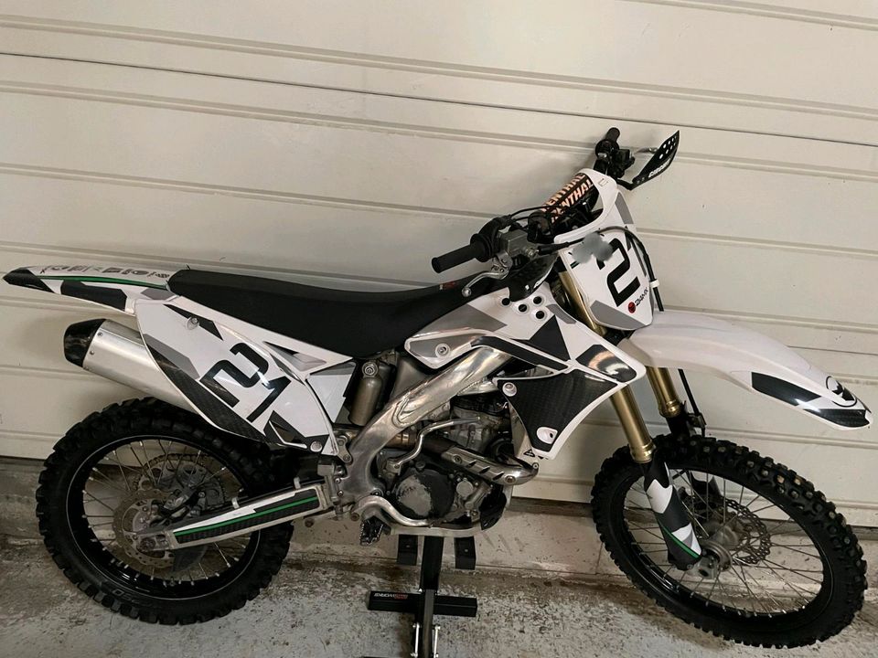 Kawasaki kx-f 250 Modell 2011 (Inzahlungnahme möglich, Motocross) in Wehretal