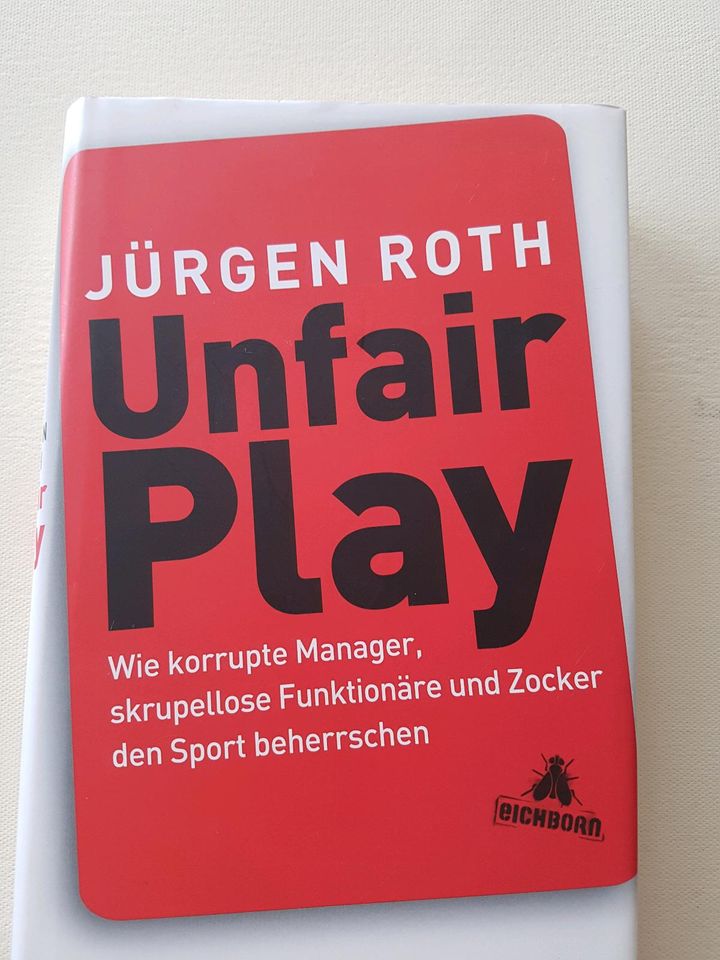 Buch von Jürgen Roth, UNFAIR PLAY in Stuttgart