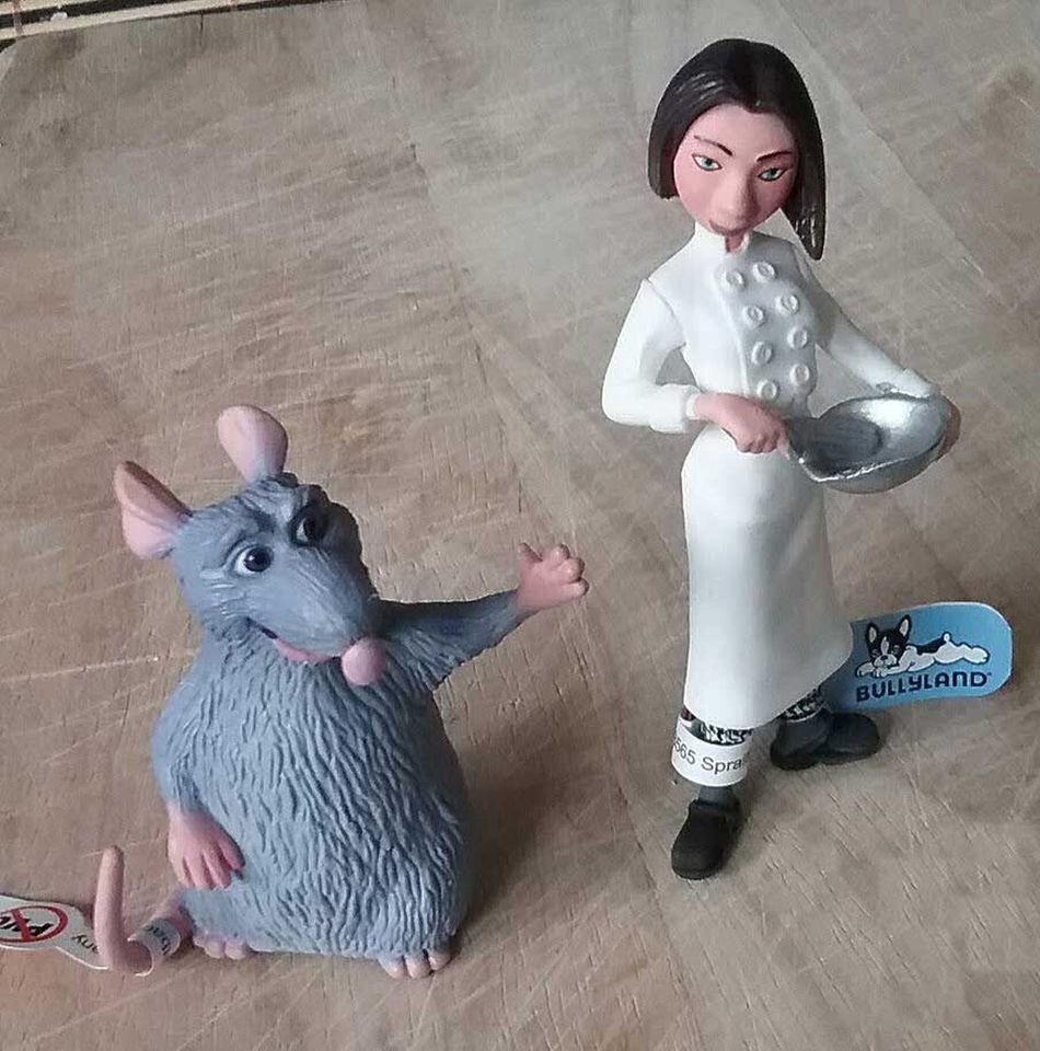 Disney Ratatouille Original Bullyland, Spielzeug, 3 Comicfiguren in Hünxe