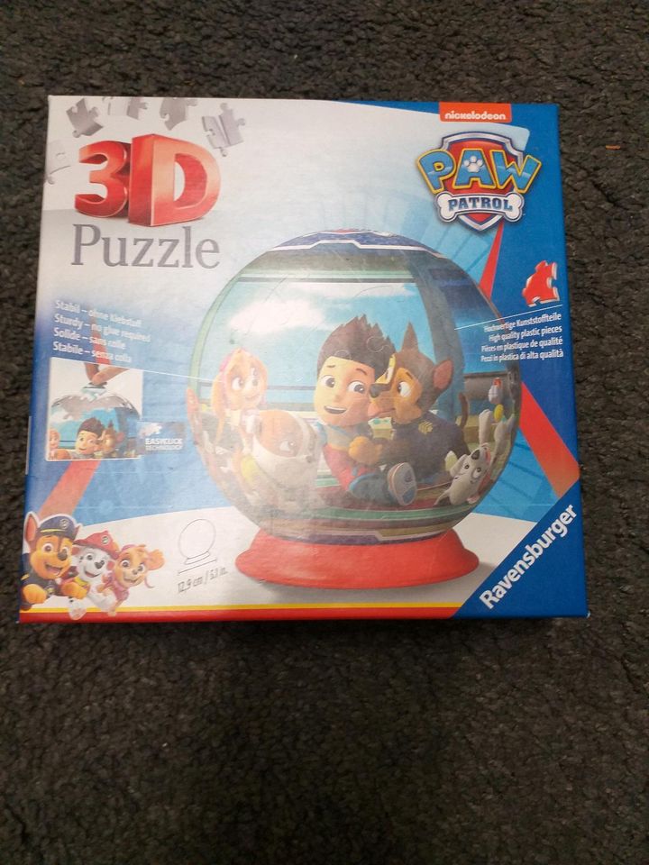 Paw Patrol 3D Puzzle vollständig in Ganderkesee