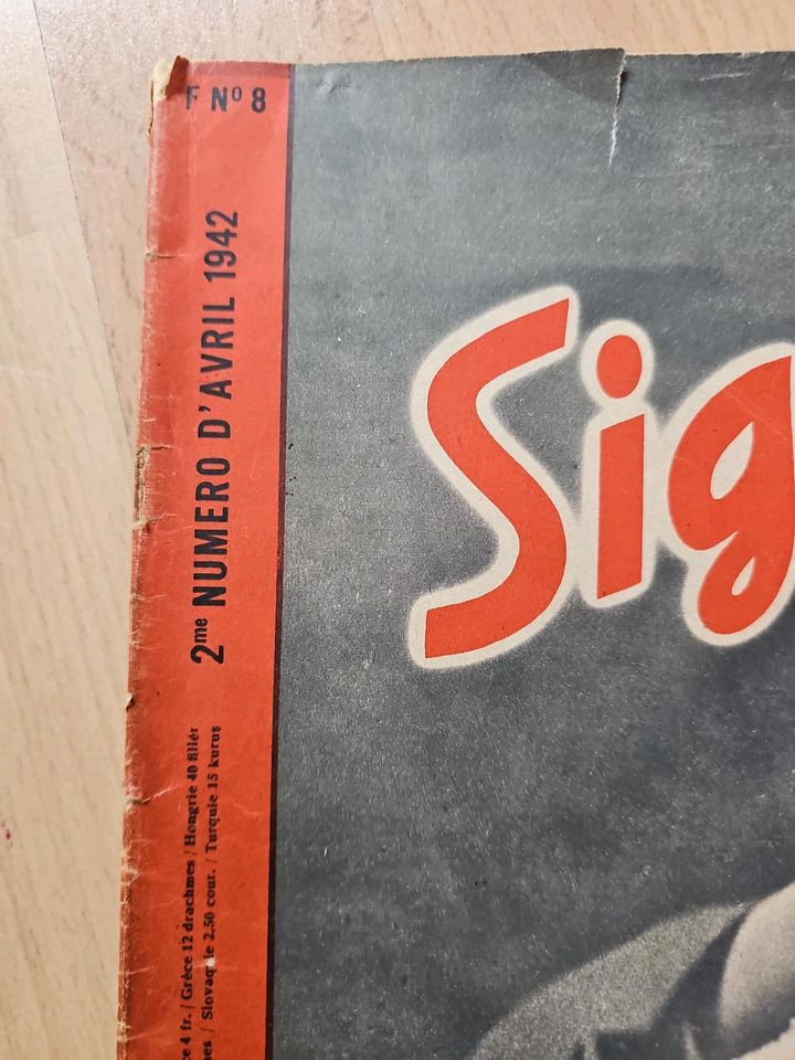 Signal Zeitschrift französische Ausgabe April 1942 in Berlin