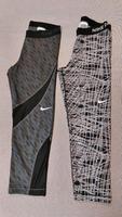 2x Nike Pro Hose Leggins Fintness Gr.M schwarz grau Bayern - Geisenhausen Vorschau