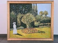 Dame im Garten (Lady in a garden) Monet Replika Öl Baden-Württemberg - Ostfildern Vorschau