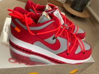 Nike Dunk Low OffWhite University Red Size 43 9,5 Sachsen - Bannewitz Vorschau