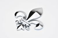 3D Lilie Fleur de Lys Lis Auto Deko Emblem Aufkleber Logo Sticker Bayern - Augsburg Vorschau