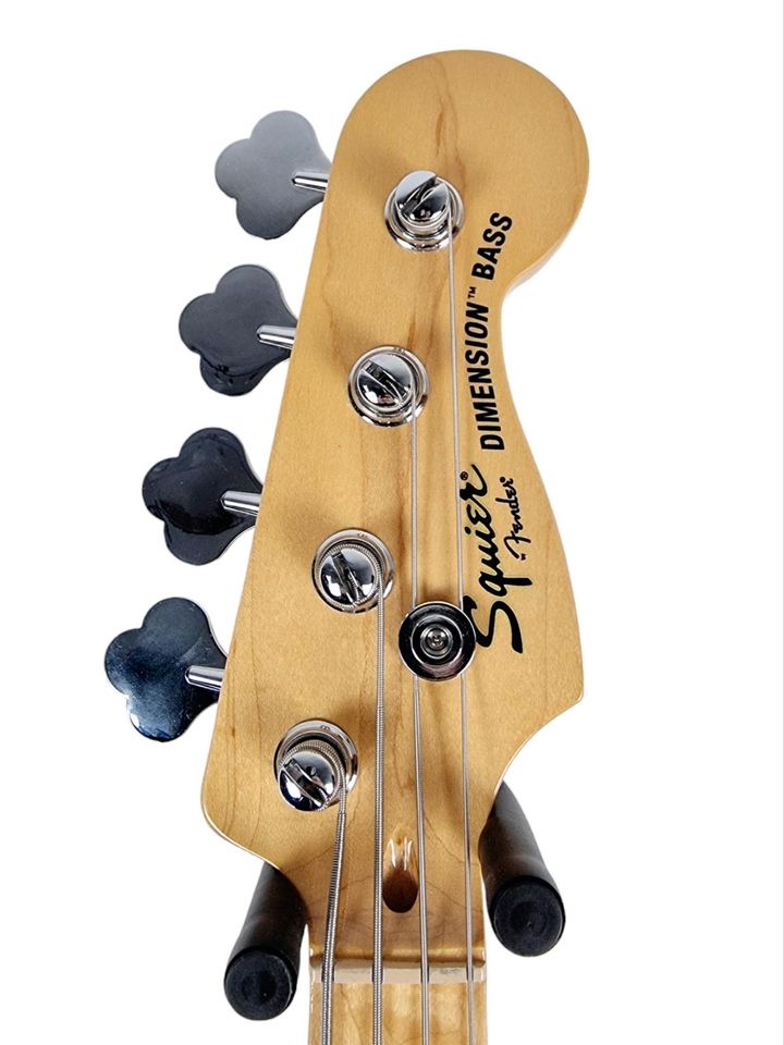 Fender Squier Deluxe Dimension E-Bass IV String 4 Saiter Red Rot in Linsengericht