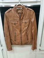 Tamaris Echt-Lederjacke/Bikerjacke cognac, Grösse 38 Sachsen-Anhalt - Zahna-Elster Vorschau