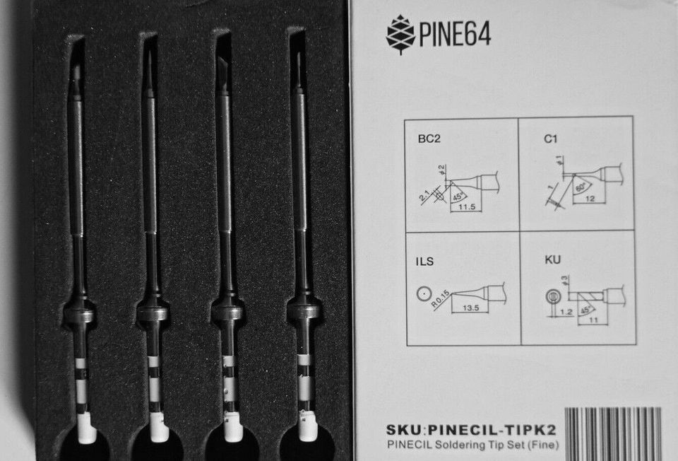 Original PINE64 Pinecil Spitzenset  TIPK2 (Fein) in Hürth