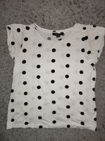 T-Shirt Shirt Blusenshirt weiß schwarz Dots M 40/42 Rheinland-Pfalz - Gusterath Vorschau