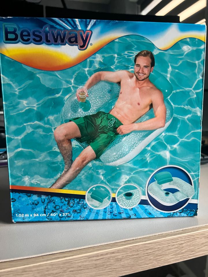 Bestway Schwimmsessel, Flip-Kissen, Pool, Poolzubehör in Neunkirchen