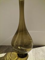Olivgrüne Vase mit weißer Verzierung Brandenburg - Teltow Vorschau