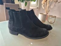 Stiefel Tamaris schwarz Gr. 41 echt Leder Thüringen - Eisenberg Vorschau
