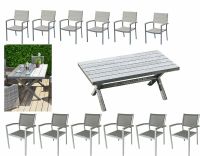 XL Gartenset,Tisch +6 Stühle ALU,RATTAN;pflegeleicht,Gartentisch Niedersachsen - Bad Zwischenahn Vorschau