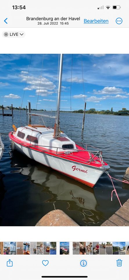 15er Jollenkreuzer  Segelboot aus Zeit gründen zu verkaufen in Brandenburg an der Havel