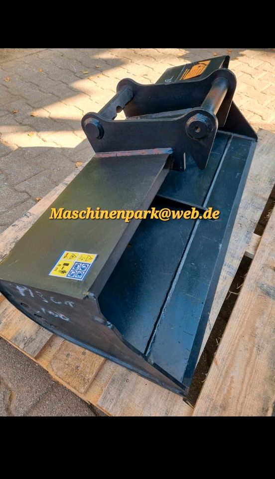 ✅️100/50(60)20(30)cm - MS01 Baggerschaufel - Minibagger 3er Set in Langenneufnach