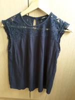 Blusen-Top Damen dunkelblau Gr. 36 von Only Hessen - Niedernhausen Vorschau
