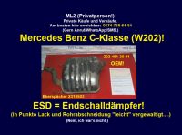 Auspuff Endschalldämpfer 2024813001 Mercedes Benz W202 C Klasse Rheinland-Pfalz - Bad Sobernheim Vorschau
