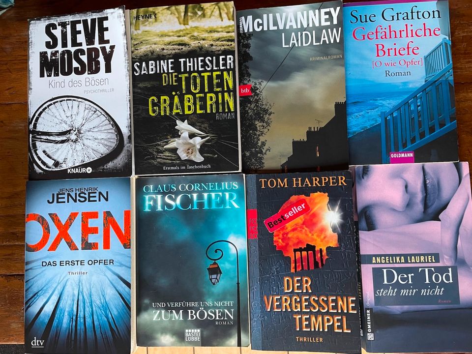 Thriller-Paket - 33 spannende Thriller für nur 30 EUR in Ascheberg