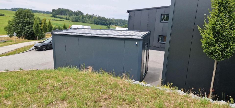 Bürocontainer Lagercontainer Verkaufscontainer Wohncontainer Saun in Waldkirchen