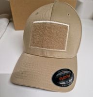 Original FLEXFIT Cap mit Flauschfläche für Patches S/M sand Niedersachsen - Zeven Vorschau