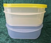 Tupperware A21 Frische-Kabinett 2x600 ml Hellgelb/Hellblau 2797A Stuttgart - Zuffenhausen Vorschau