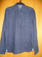 Marc o Polo Leinen Hemd Gr M 39/40 Regular dunkelblau Lino Saarland - Überherrn Vorschau