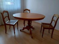 Ovaler Tisch und 3 Stühle, Wiener Geflecht Rheinland-Pfalz - Speyer Vorschau