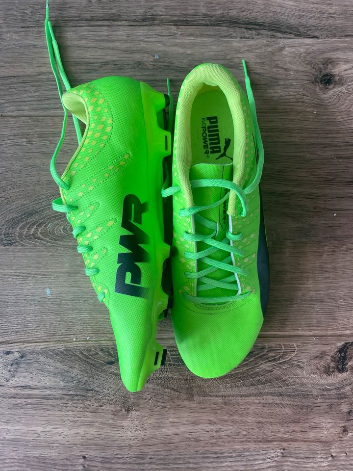 Puma Evo Power 4 giftgrün Gr. 44,5 in Sindelfingen