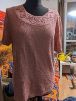 Shirt Damen Gr. 21 Kurzarm rosa Feinstrick Creation Atelier Bayern - Regensburg Vorschau