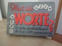 'Scrabble'*ca.1937*"Hast du Worte"*Legespiel*k.Ikea*DDR (?) Brandenburg - Luckenwalde Vorschau