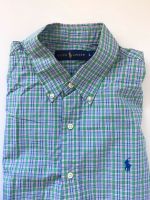 Ralph Lauren Button Down Business Hemd Design kariert blau grün L Bayern - Ustersbach Vorschau