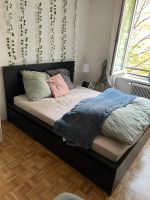 Ikea Malm Bett 160x200 mit 2 Schubladen & Matratze Bayern - Wallersdorf Vorschau