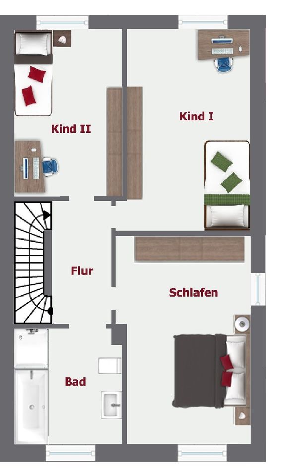 Attraktive Doppelhaushälfte mit Photovoltaikanlage und Fernwärme in Bonn