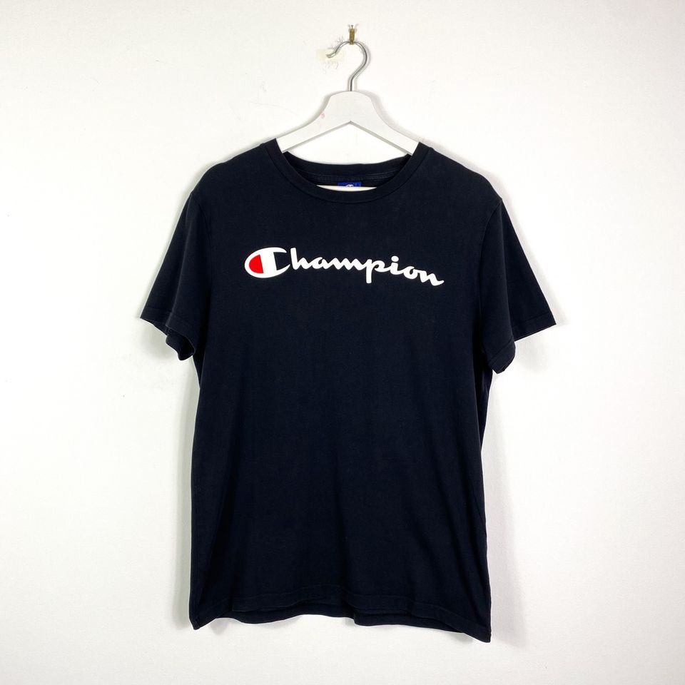 Vintage Champion T-Shirt Gr.S Schwarz 90er 90s y2k Retro in Gronau (Westfalen)