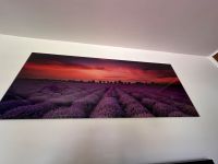 Acrylglasbild XXL Lavendelfeld unter rotem Himmel - 80 x 200 Kr. Passau - Passau Vorschau