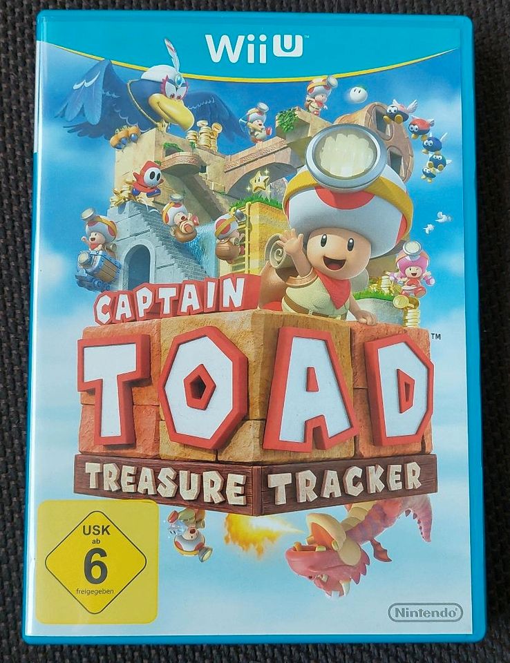 Nintendo Wii U + 4 Spielen Super Mario Captain Toad in Ratingen