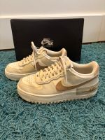 Nike Air force shadow Nike Sneaker beige/brau neuwertig! Hessen - Riedstadt Vorschau