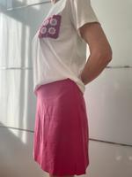 *Neu* T-Shirt mit gehäkelter Brusttasche in pink von Mango Thüringen - Weimar Vorschau