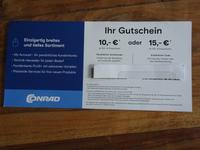 Conrad Electronic Gutschein 10 € oder 15 € Bayern - Regensburg Vorschau
