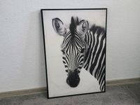 Bild Leinwand Zebra Afrika Schwarz Weiß Bayern - Dingolfing Vorschau