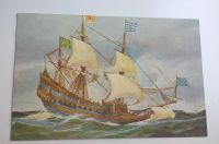 Antik Marine Postkarte Schiff alt Bild Kunst Segelschiff Boot Altona - Hamburg Ottensen Vorschau