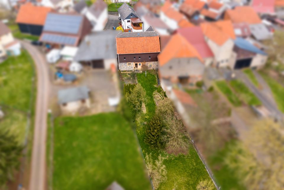 *Keine Käufercourtage* Charmantes Einfamilienhaus mit Anbau, Scheune und Garten in Hungen-Villingen! in Hungen