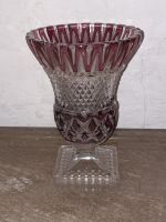 Vase 60er Jahre Glasvase,eckiger Fuß, Kelchform 16cm Glas Retro Niedersachsen - Wolfsburg Vorschau